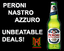 Peroni - unbeatable deals!